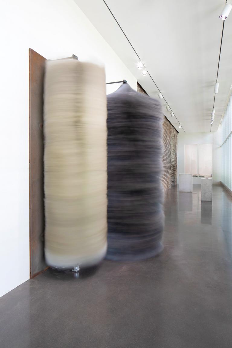 Installation view of 'Lara Favaretto: Works from Rennie Collection" exhibition