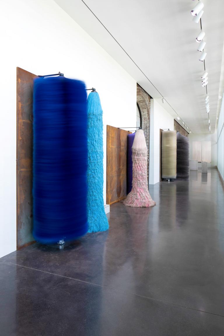 Installation view of 'Lara Favaretto: Works from Rennie Collection" exhibition