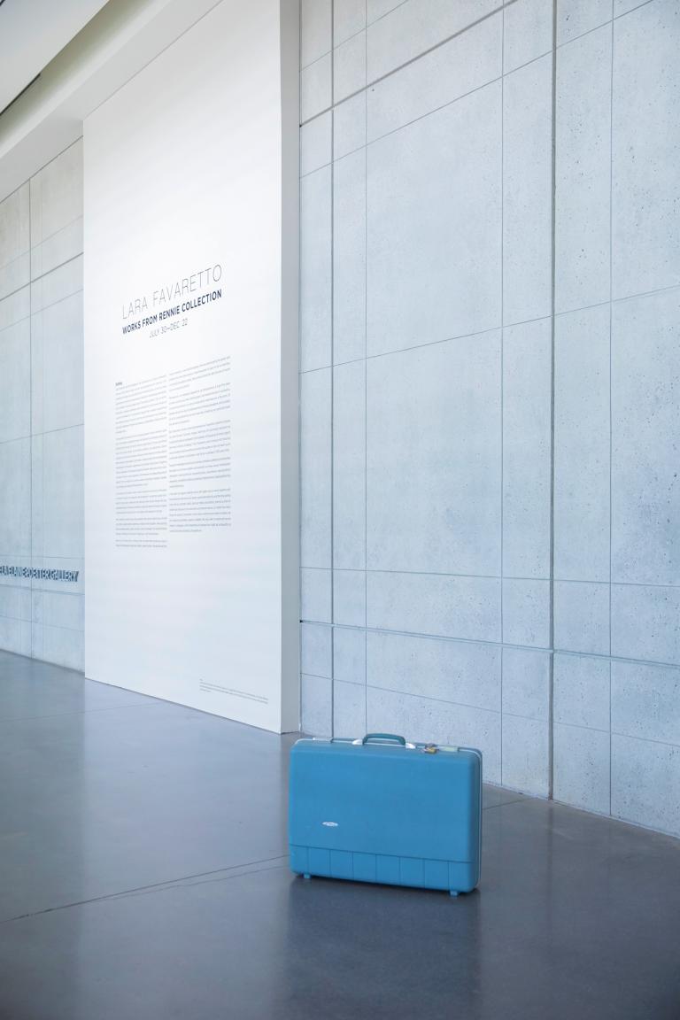 Installation view of 'Lara Favaretto: Works from Rennie Collection" exhibition