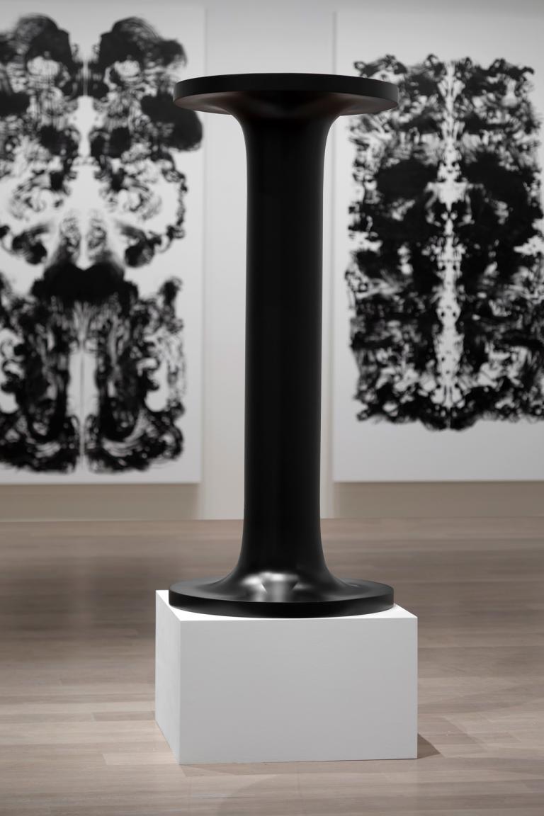 Installation view of Mark Wallinger exhibition at SCAD Museum of Art