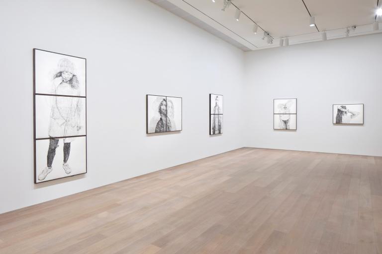 Installation view of Kenturah Davis exhibition at SCAD Museum of Art