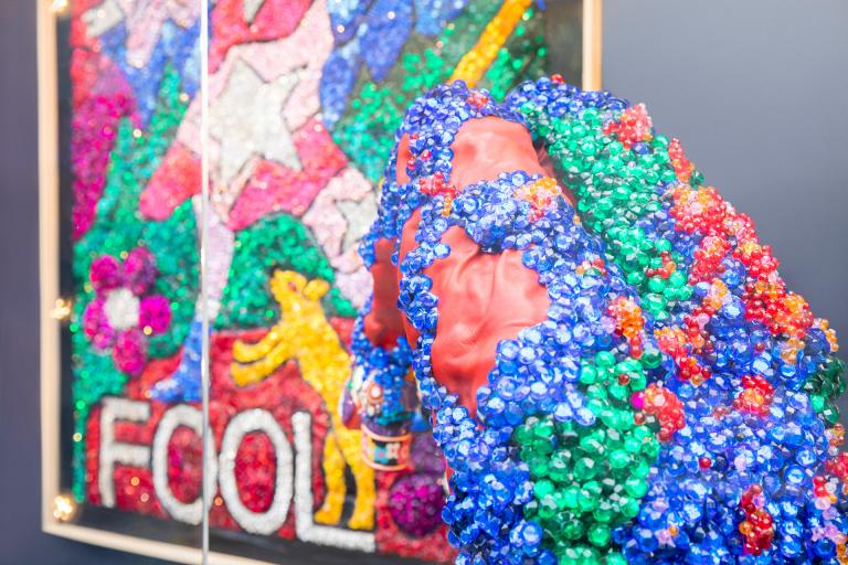 Installation views of Raul de Nieves  exhibition at SCAD Museum of Art