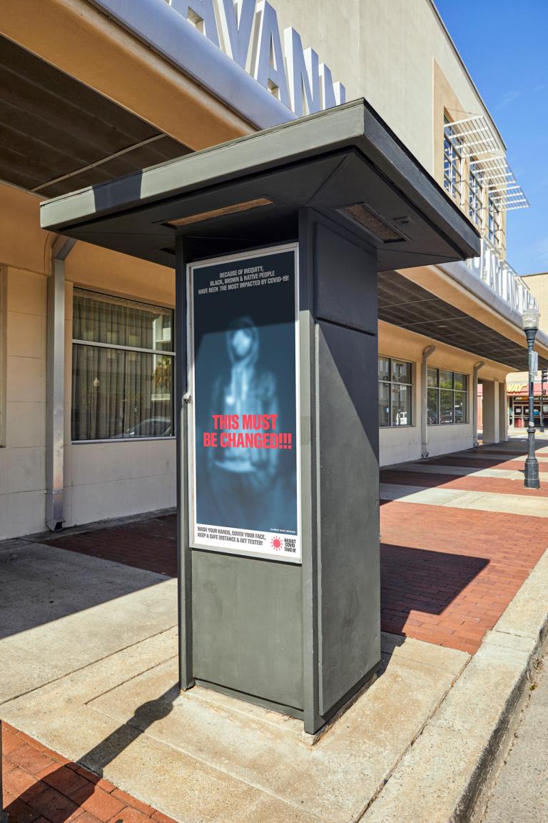 Carrie Mae Weems exhibition installation photo