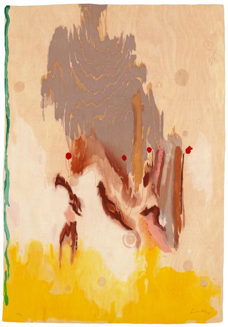 Signature image for Helen Frankenthaler exhibition