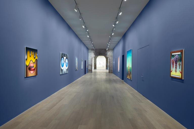 Installation view of Emily Mae Smith exhibition