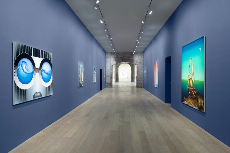 Installation view of Emily Mae Smith exhibition