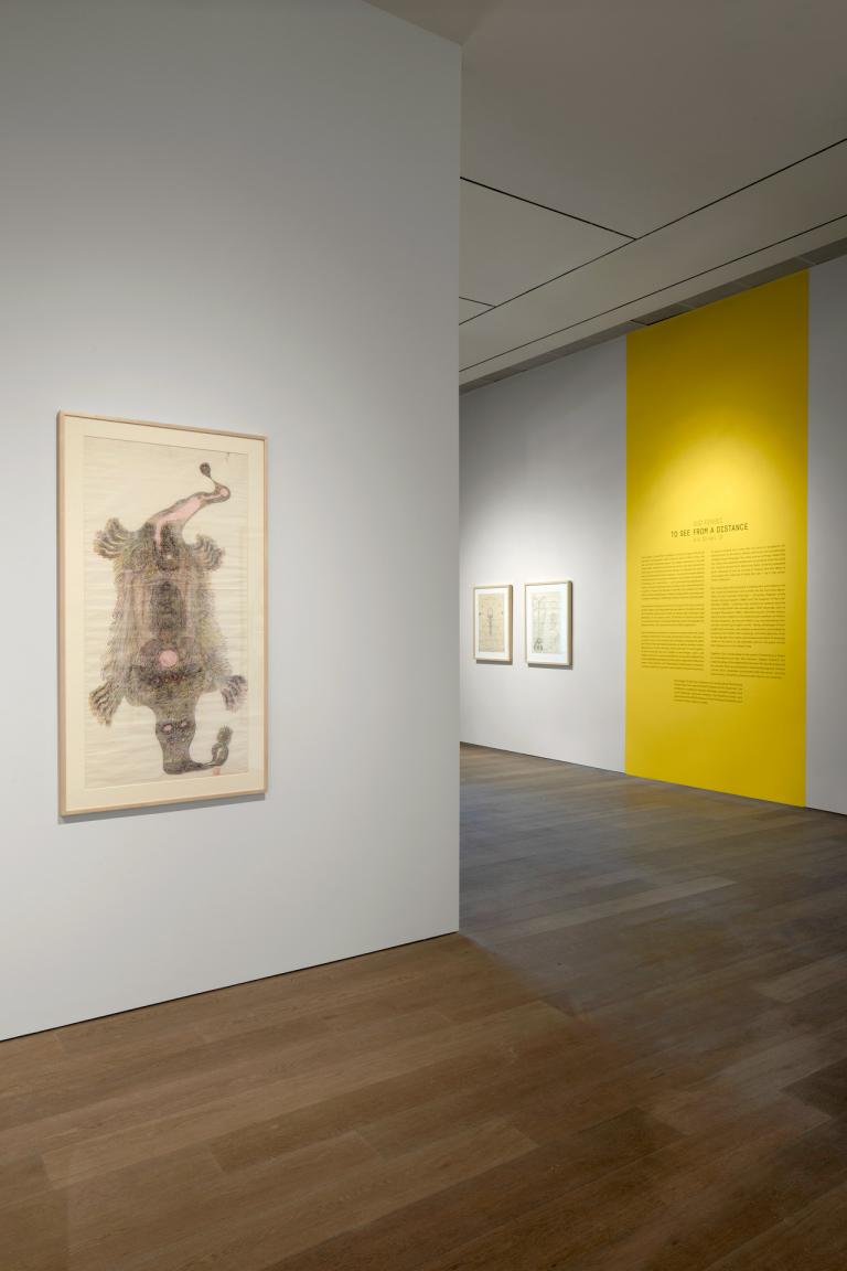 Installation view of Guo Fengyi exhibition