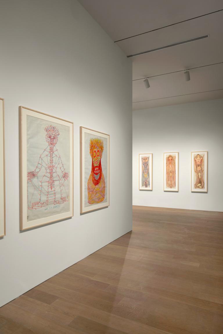 Installation view of Guo Fengyi exhibition