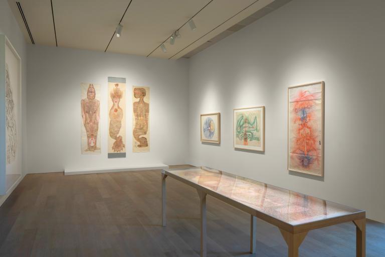 Installation view of Guo Fengyi exhibition