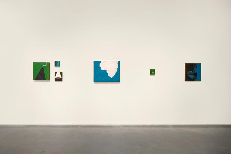 Installation view of Emily Furr exhibition
