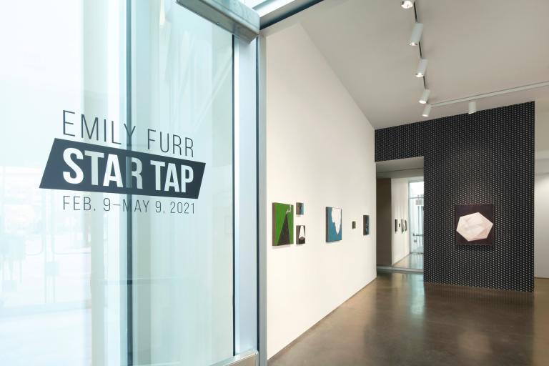 Installation view of Emily Furr exhibition