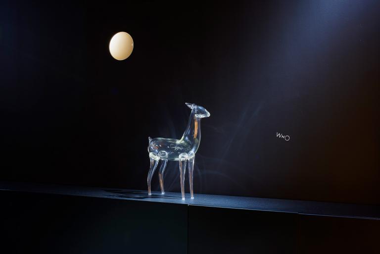 Signature image for Robert Wilson exhibition