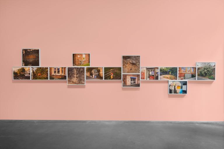 Installation view of "Urban Visions"