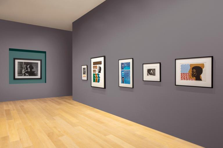 Installation view of "Points of Contact"
