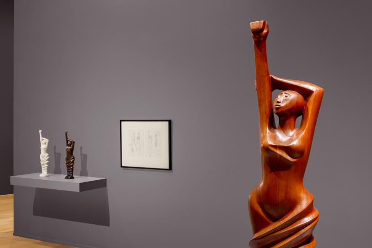 Installation view of "Points of Contact"