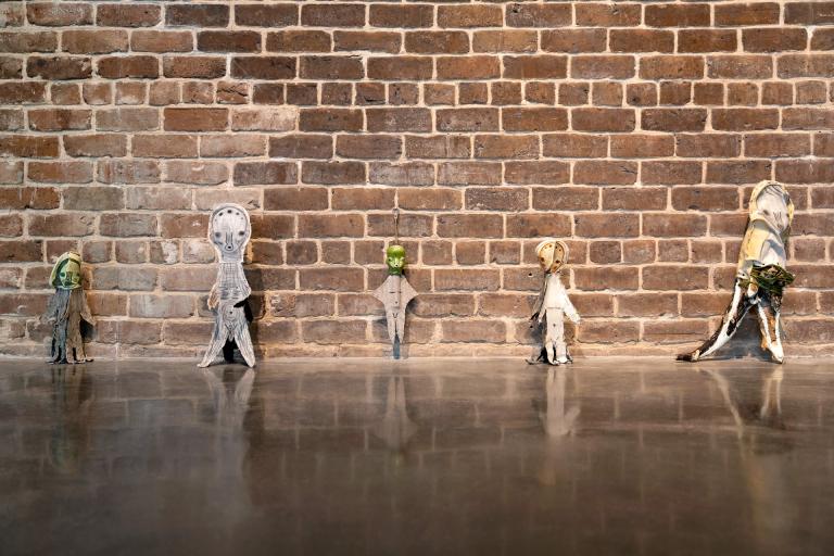Installation view of "Stand By You"