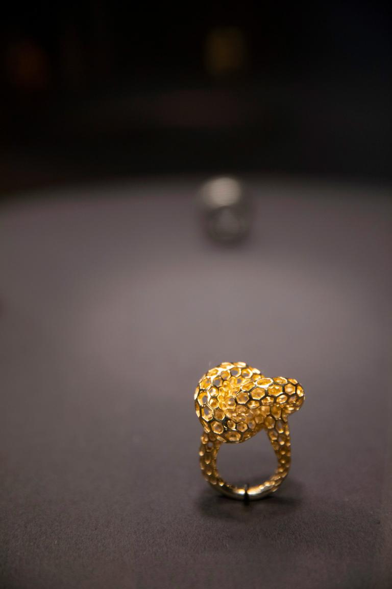 Installation view of "Ring Redux"
