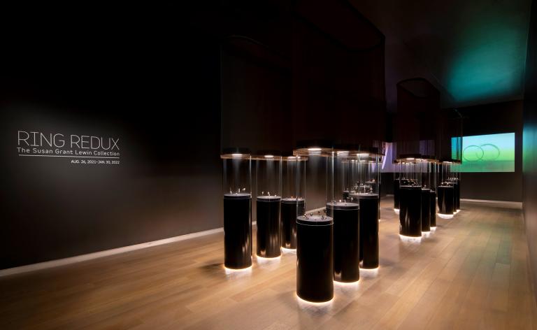 Installation view of "Ring Redux"