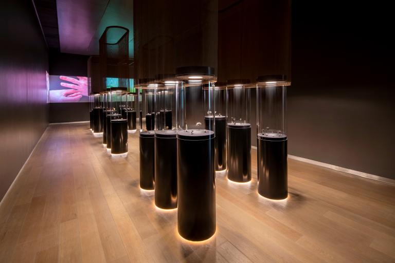 Installation view of "Ring Redux"
