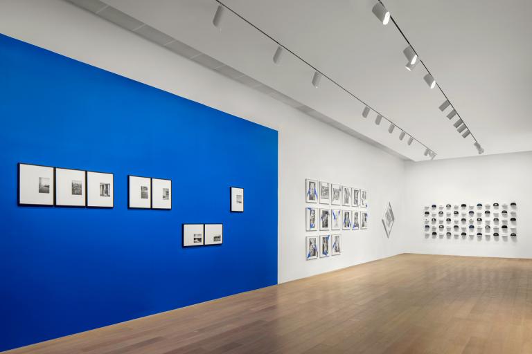 Installation view of Ira Lombardia exhibition