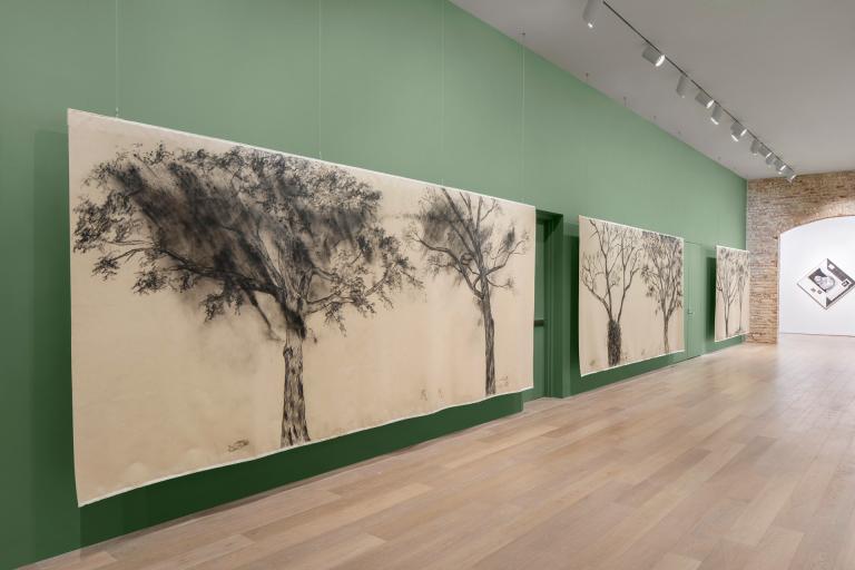 Installation view of Nohemi Perez exhibition