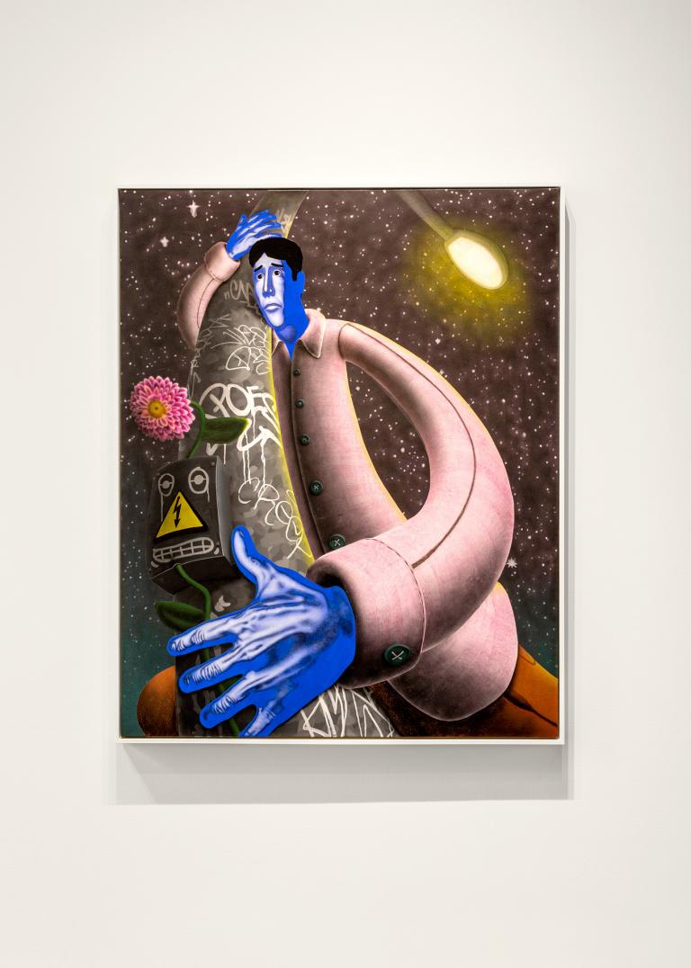 Installation images for Carter Flachbarth exhibition
