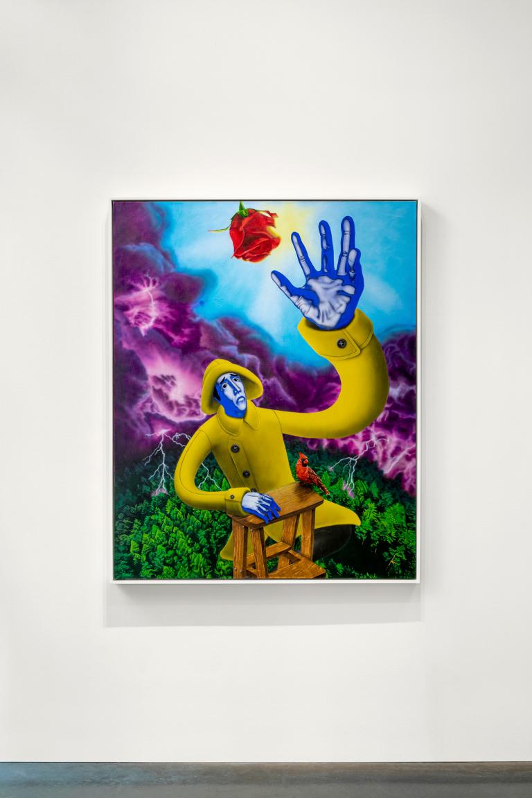 Installation images for Carter Flachbarth exhibition
