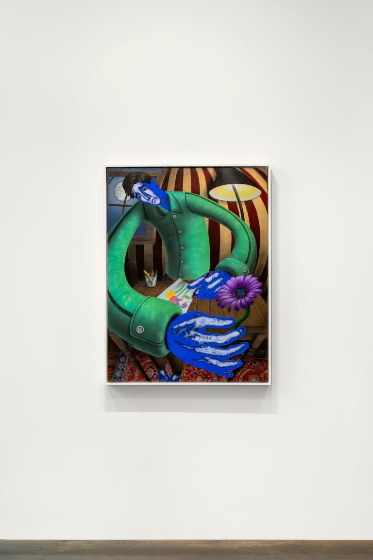 Installation images for Carter Flachbarth exhibition