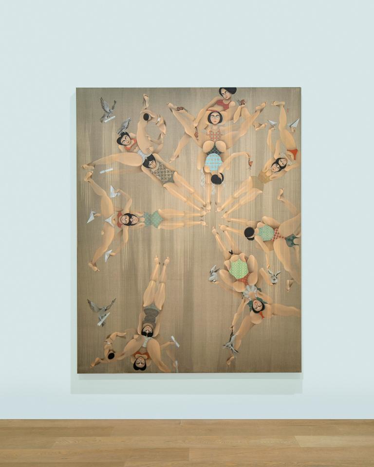 Installation image of Hayv Kahraman exhibition