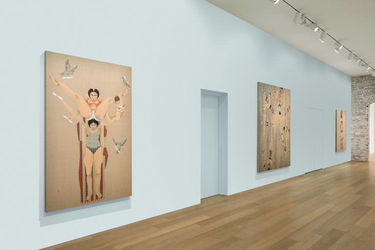 Installation image of Hayv Kahraman exhibition
