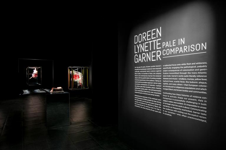 Installation view of Doreen Lynette Garner exhibition