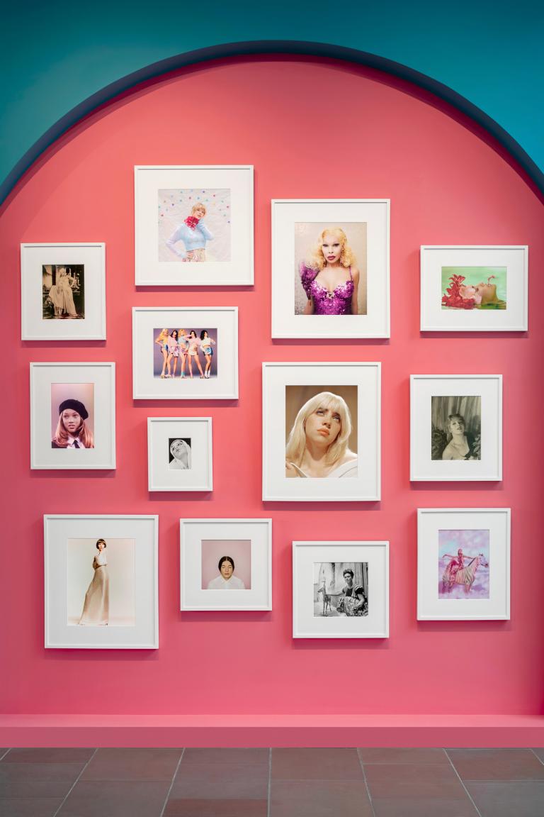 Installation view of Icons Only exhibition