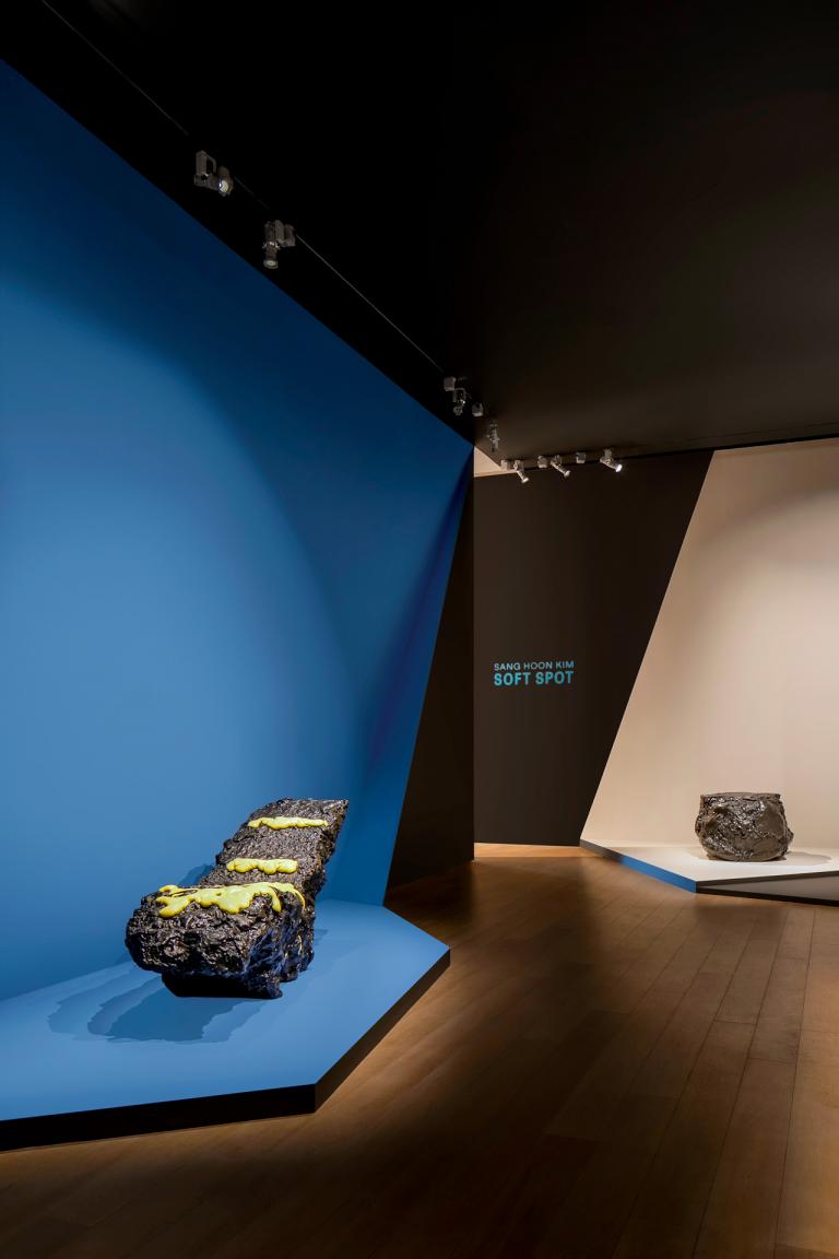 Installation view of Sang Hoon Kim exhibition