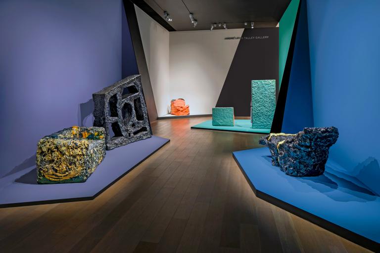 Installation view of Sang Hoon Kim exhibition