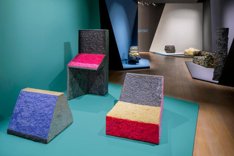 Installation view of Sang Hoon Kim exhibition