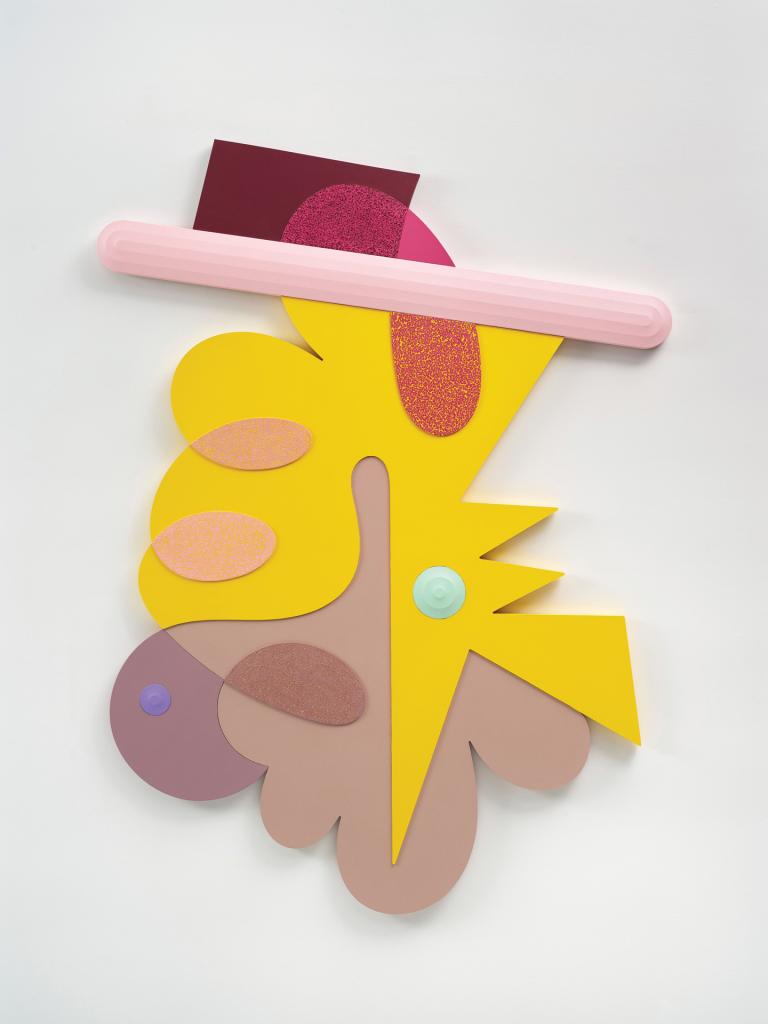 Josh Sperling, "Untitled," 2021, acrylic on canvas, 73 5/8 x 54 3/8 in. SCAD Museum of Art Permanent Collection, gift of Harry Tawil. Courtesy of Perrotin. Photo by Farzad Owrang. signature image for Josh Sperling exhibition