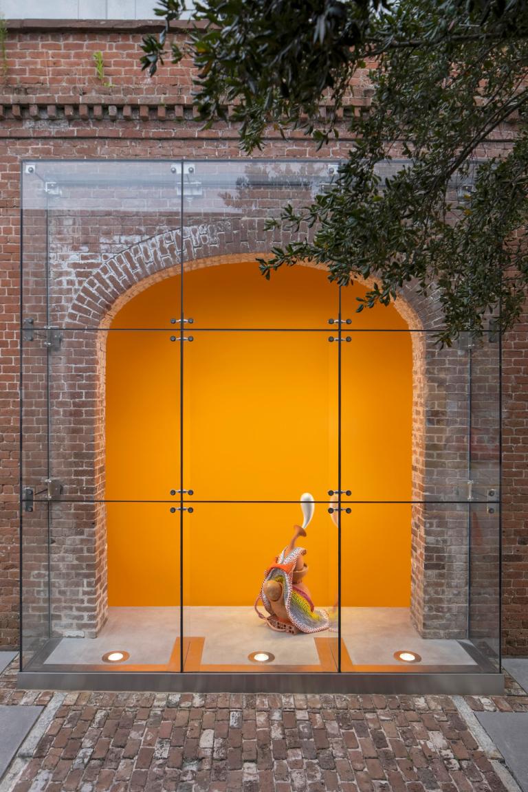 Installation image for Maria Nepomuceno exhibition