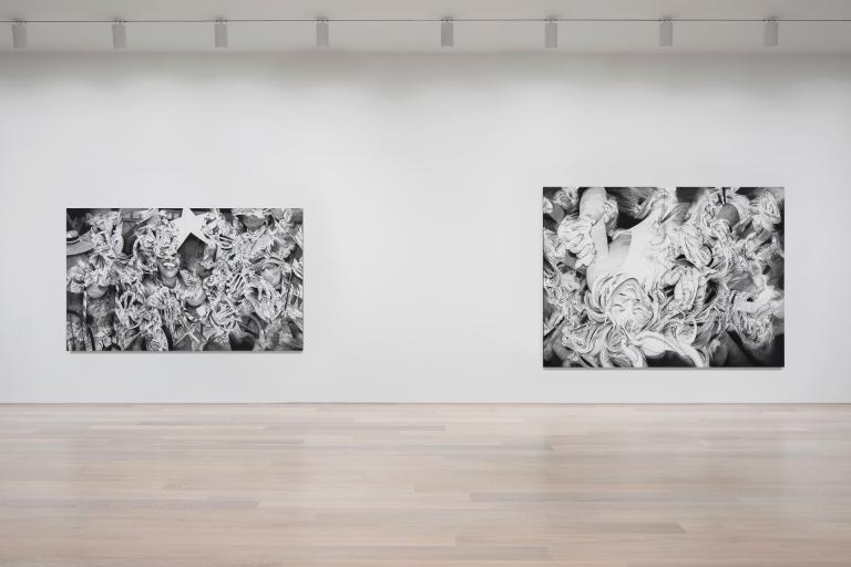 installation view of Anna Park exhibition