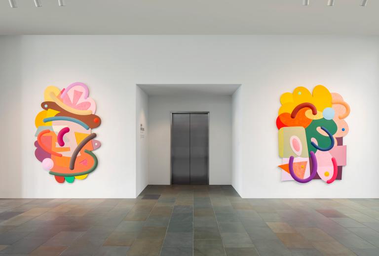 Installation view of Josh Sperling exhibition