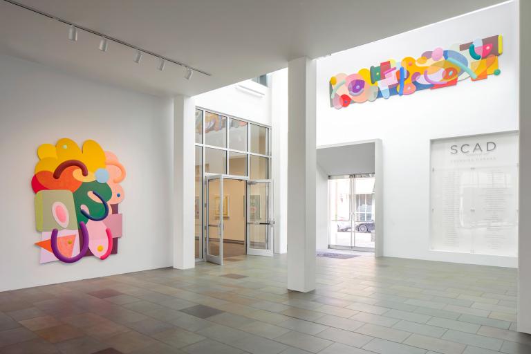 Installation view of Josh Sperling exhibition