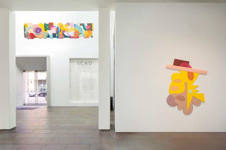 Installation view of Josh Sperling exhibition