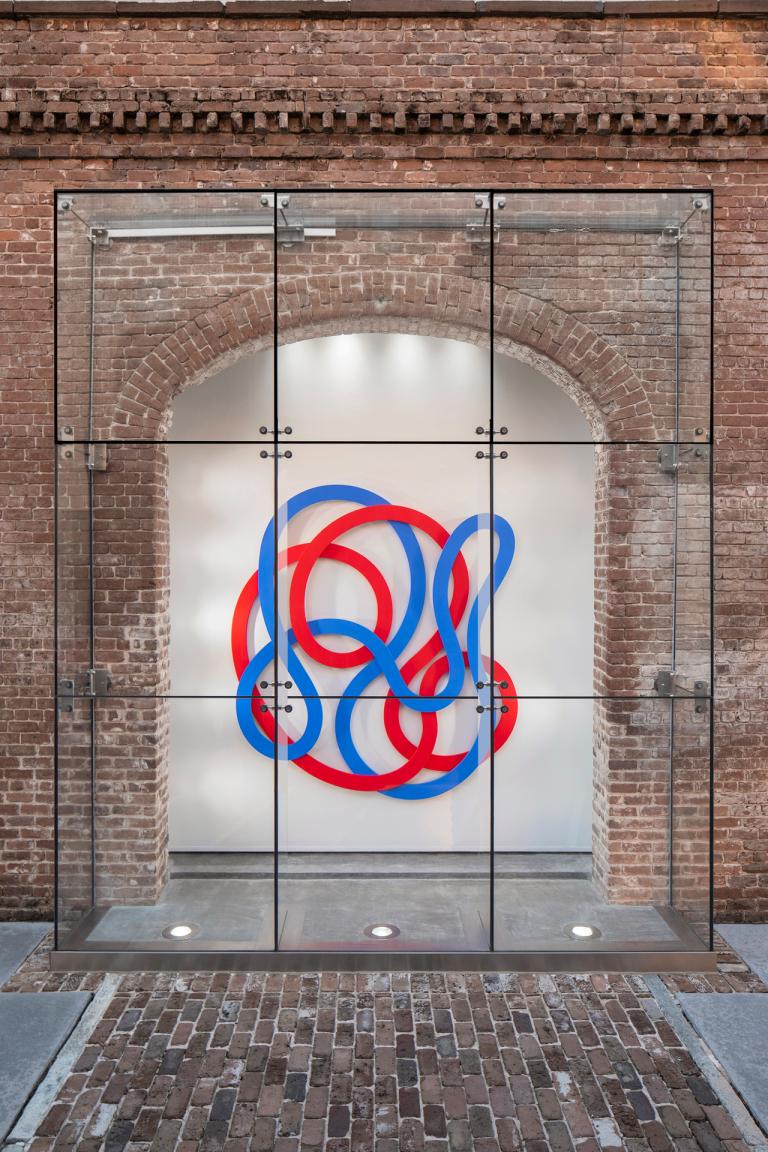 Installation view of Josh Sperling exhibition