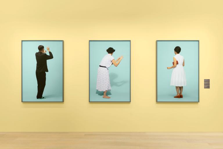 Installation view of Leung Chi Wo + Sara Wong exhibition
