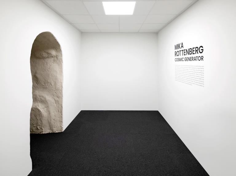 installation view of Mika Rottenberg