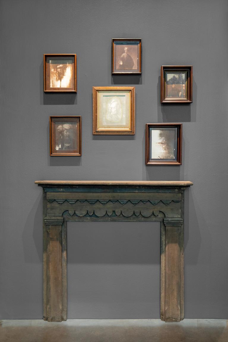 Installation view of Jagrut Raval exhibition