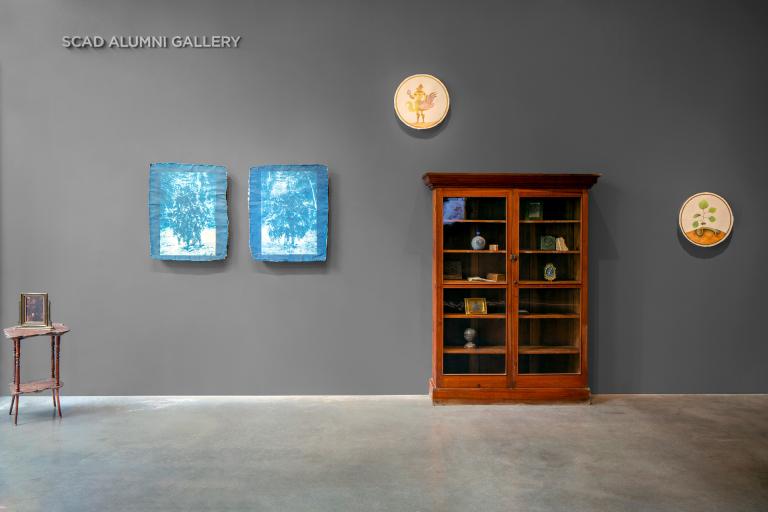 Installation view of Jagrut Raval exhibition