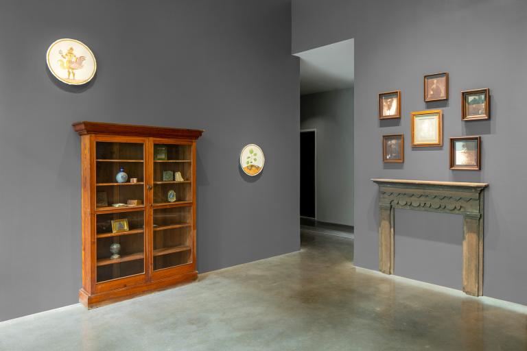 Installation view of Jagrut Raval exhibition