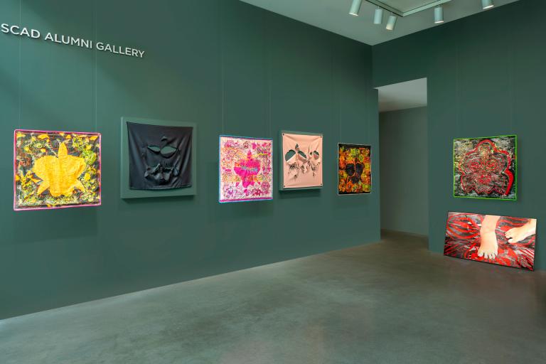 Installation view of Johana Moscoso exhibition