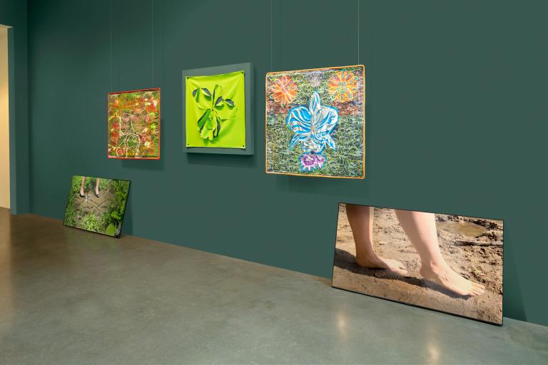 Installation view of Johana Moscoso exhibition