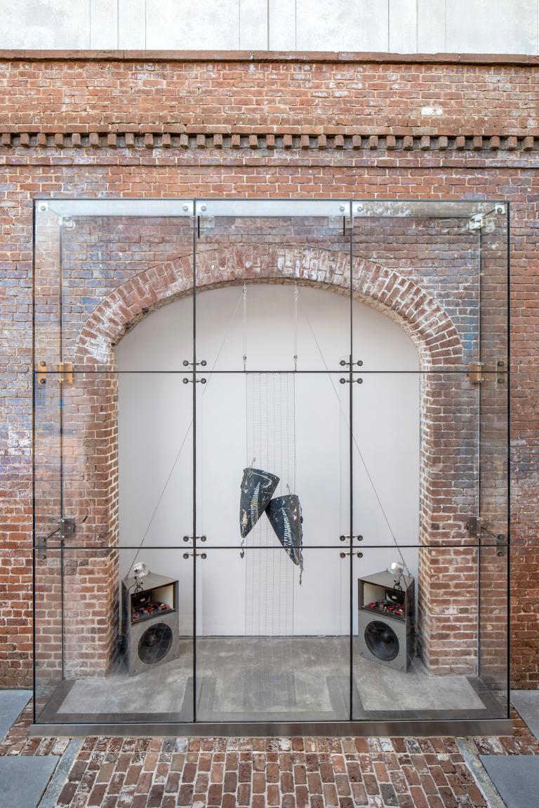 Installation view of Elaine Cameron-Weir exhibition